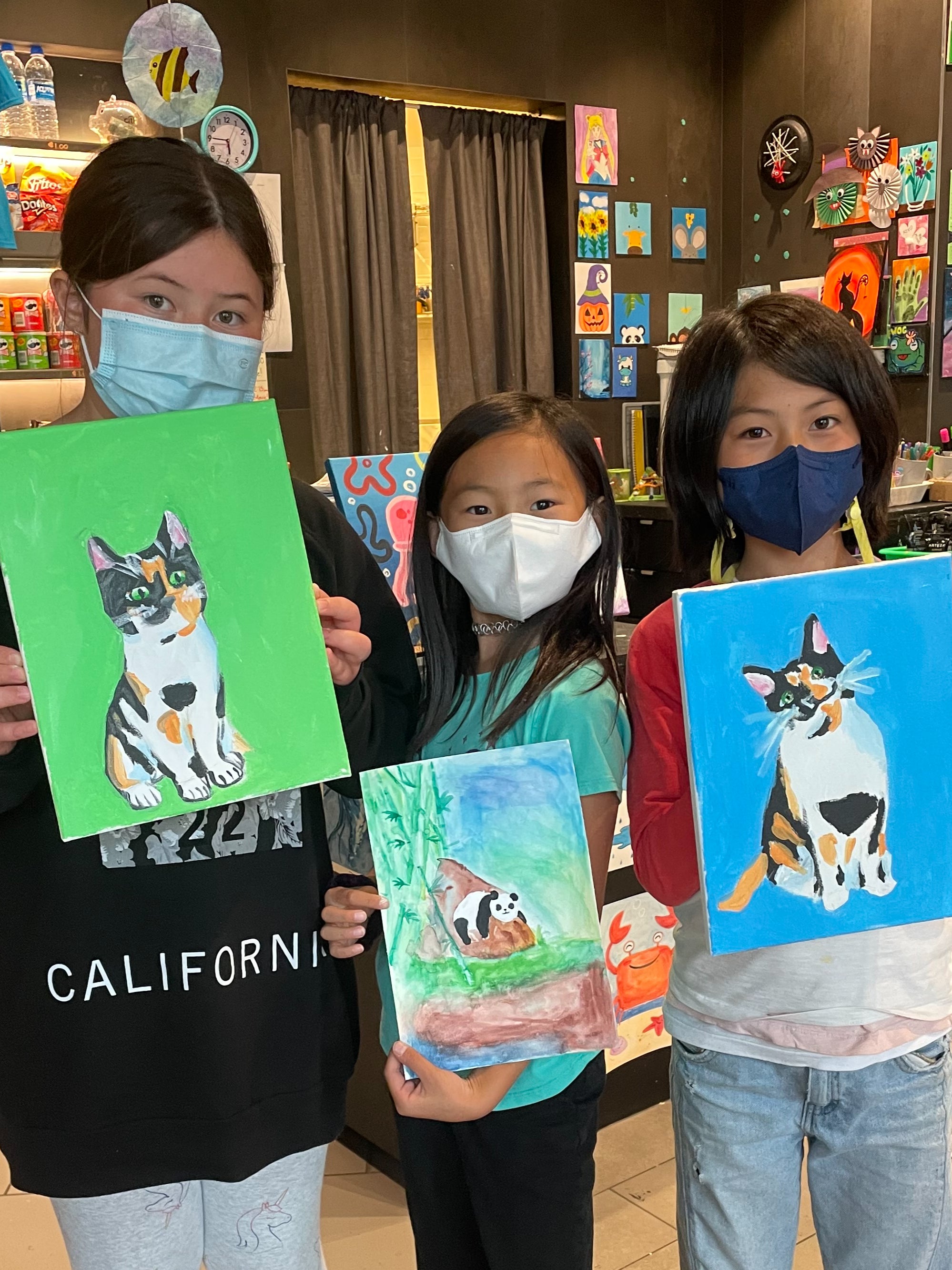 KIDS Art Mix Class (Recommended for Ages 8-12) - Leaping Dog Art Studios -  Sawyer